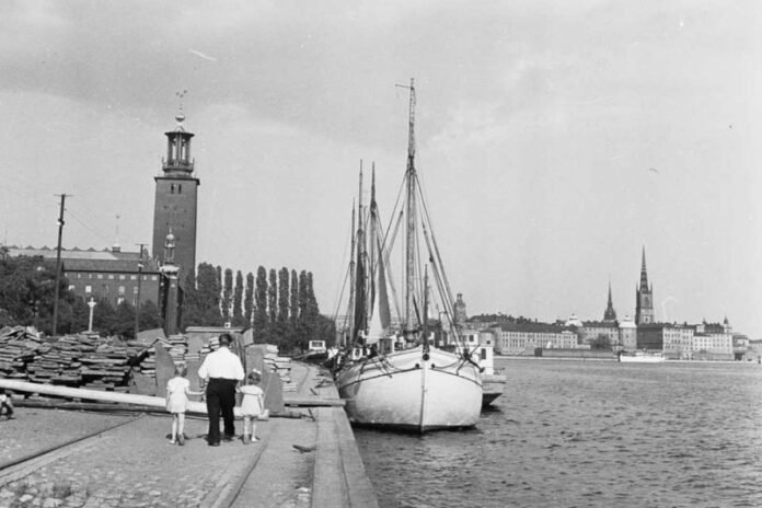 Norr Mälarstrand in Stockholm in 1940.