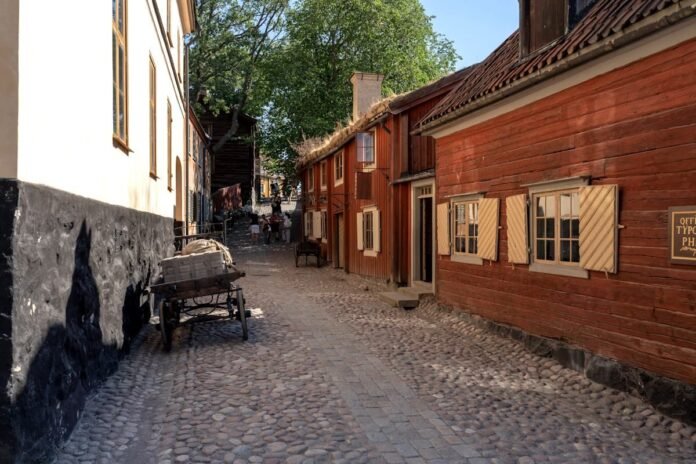 Skansen in Djurgården in Stockholm. Photo by Øyvind Holmstad. (CC BY-SA 4.0)