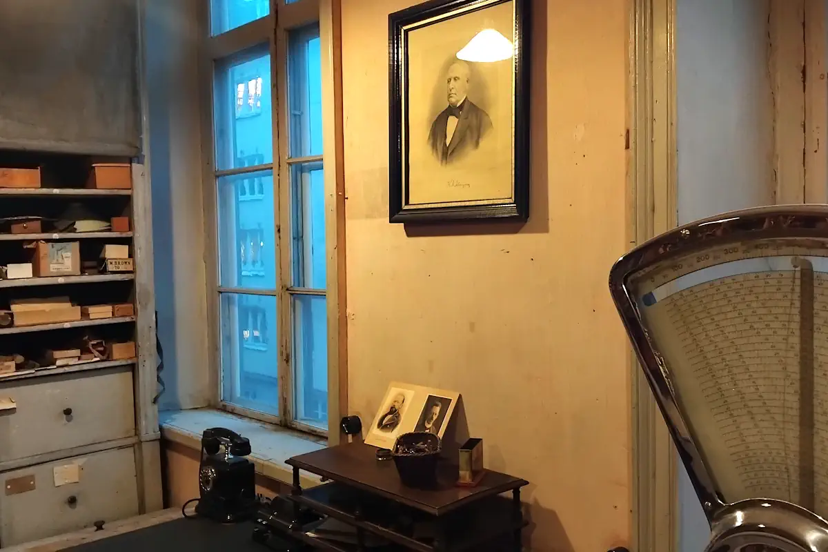 The environments at Almgrens Silk Weaving Mill are remarkably well preserved.