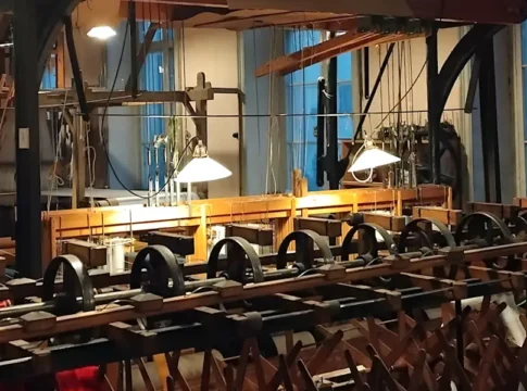 Almgrens Silk Weaving Mill in Stockholm is a time capsule from the mid-19th century. Photo: © StockholmMuseum.com