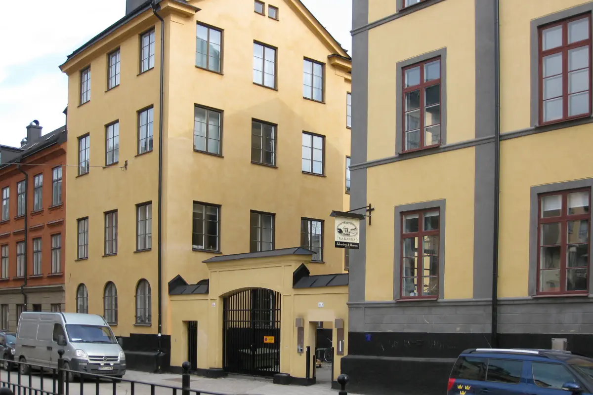 K.A Almgren Silkfactory & Museum in Stockholm, Sweden.