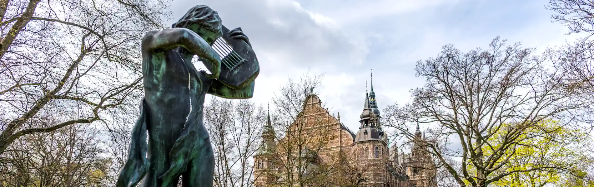 View toward the Nordic Museum on Djurgården in central Stockholm. Photo: Bengt Nyman from Vaxholm (CC BY 2.0)