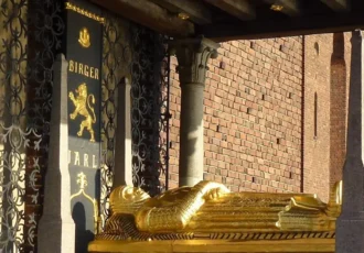 Birger Jarl's cenotaph at the City Hall in central Stockholm. Photo: Holger.Ellgaard (CC BY-SA 3.0)