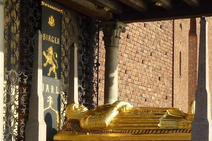 Birger Jarl's cenotaph at the City Hall in central Stockholm. Photo: Holger.Ellgaard (CC BY-SA 3.0)