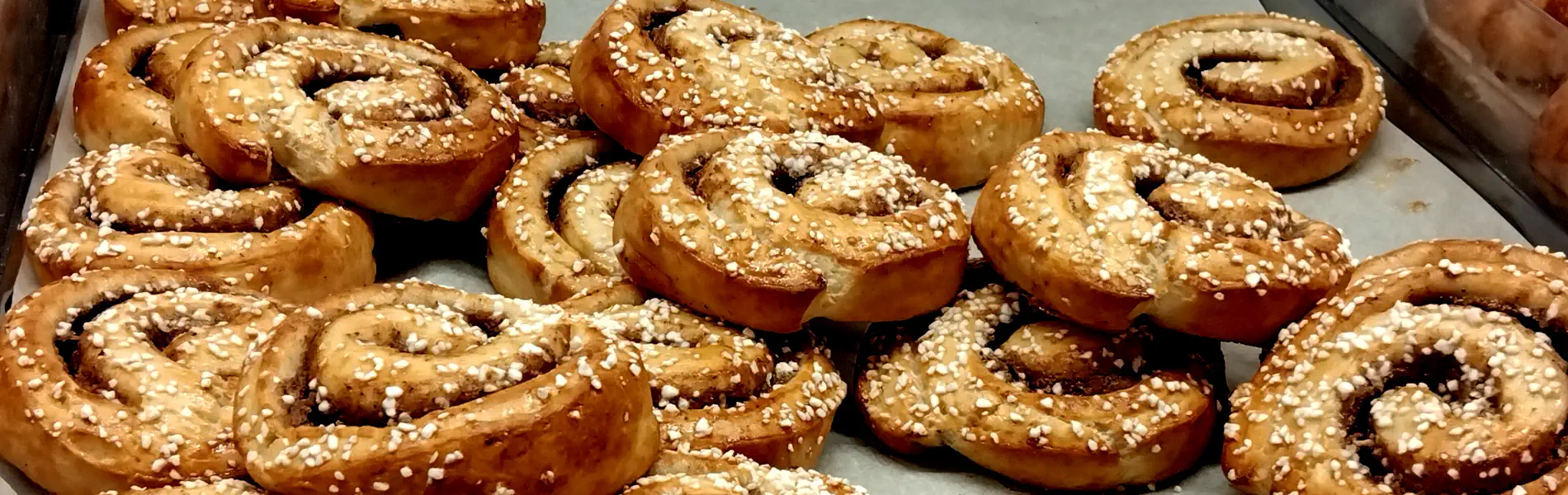 A cinnamon bun with coffee is a typical Swedish fika. Photo: © StockholmMuseum.com