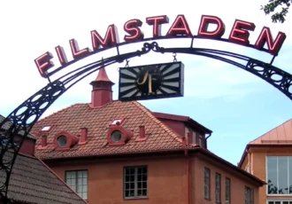 The entrance to Filmstaden in Råsunda, where many films featuring Greta Garbo and Ingmar Bergman were recorded. Photo: Holger.Ellgaard (CC BY-SA 3.0)