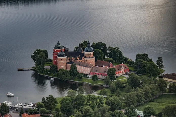 Aerial view of Gripsholm Castle. Photo: L.G.foto (CC BY-SA 4.0)