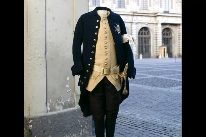 The uniform is currently at the Royal Armoury at Stockholm Palace. Photo: LSH 47787 (Public domain)