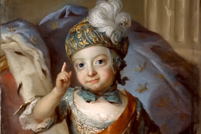 Portrait of Gustav III as a child, by the artist Gustaf Lundberg. Photo: Nationalmuseum (Public domain)