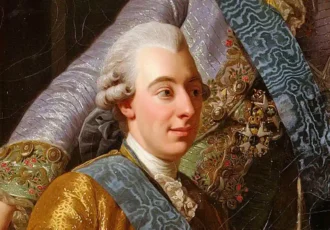 Gustav III in a gold-colored coat, 1771. Painting by Alexander Roslin. Photo: Public Domain
