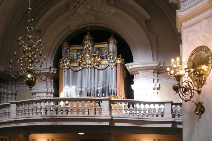 Gustav Vasa Church, the organ. Photo: Håkan Svensson (Xauxa) (CC BY-SA 3.0)