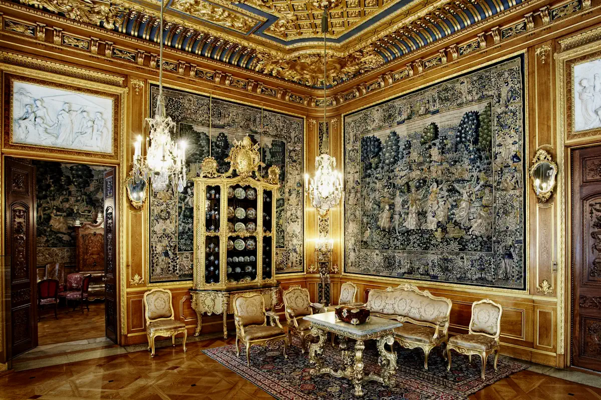 Interior from the grand salon in the Hallwyl Museum in central Stockholm. Photo: (Public domain)