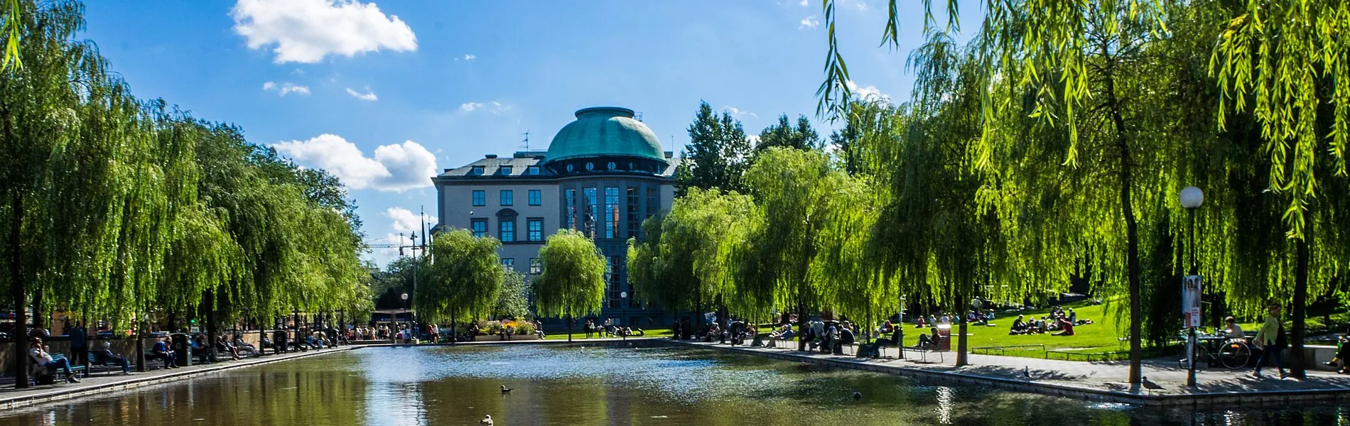 The paddling pool below Observatorielunden in central Stockholm. Photo: Michelle Maria (CC BY 3.0)