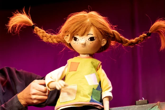 Pippi Longstocking at Junibacken. Photo: Ulf Huett (Junibacken).