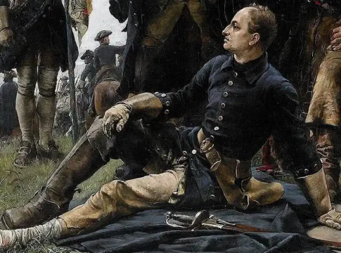 Karl XII after the Battle of Poltava, by Gustaf Cederström. Photo: Public domain