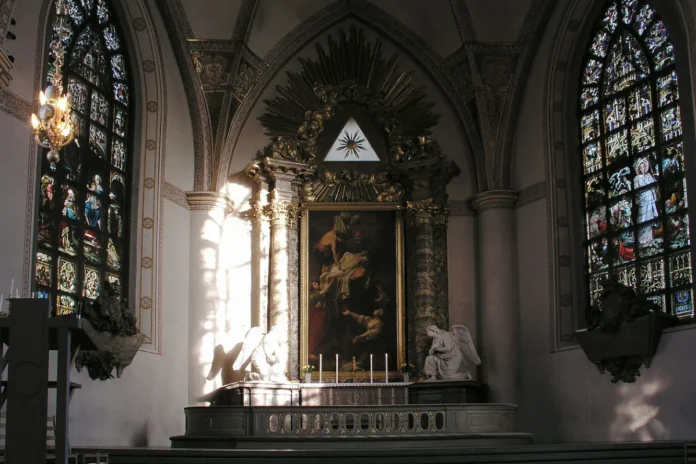 The altar in Klara Church in central Stockholm. Photo; Håkan Svensson (Xauxa) (CC BY-SA 3.0)