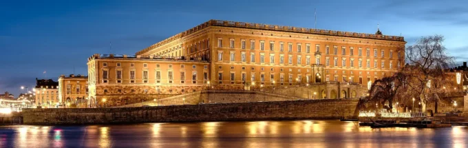 The Royal Palace in Stockholm, in the evening. Photo: Magnus Johansson (CC BY-SA 2.0)