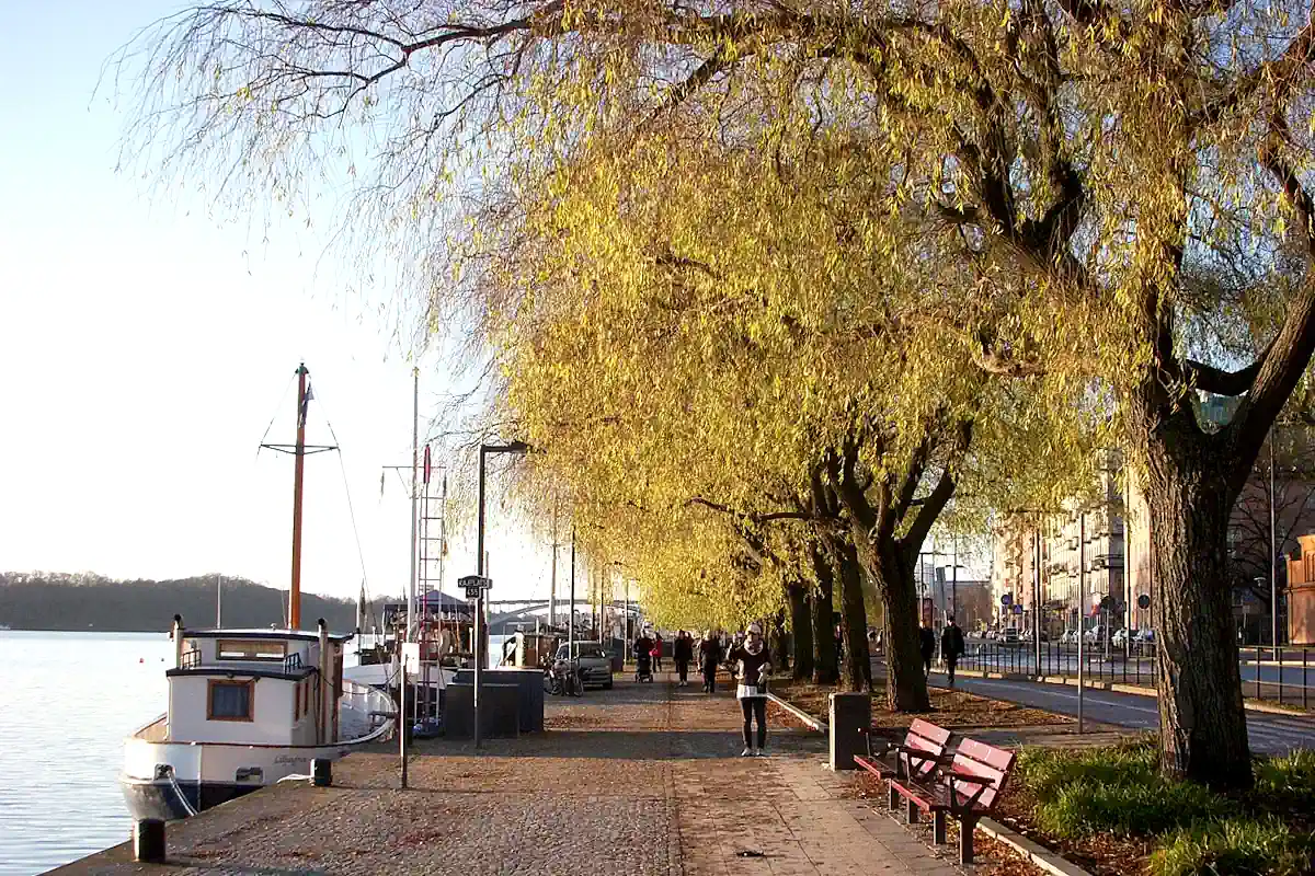 Norr Mälarstrand, Kungsholmen—a scenic waterfront promenade.