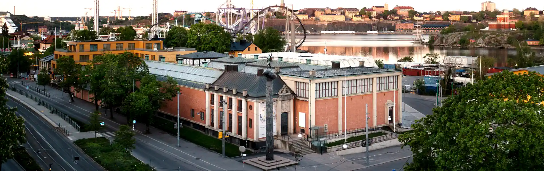 Exterior from Djurgårdsvägen. Photo: Mattias Lindbäck/Liljevalch Art Gallery