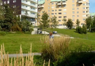 The western part of Drakenbergsparken in the Tanto area of Södermalm, Stockholm. Photo: Holger.Ellgaard (CC BY-SA 3.0)