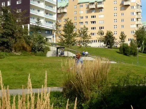 The western part of Drakenbergsparken in the Tanto area of Södermalm, Stockholm. Photo: Holger.Ellgaard (CC BY-SA 3.0)