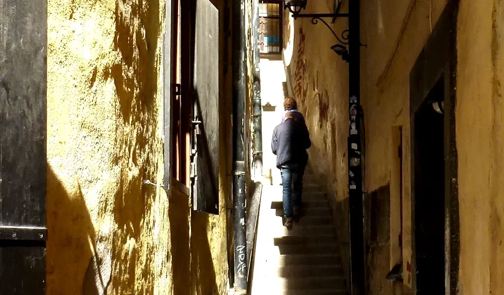 Mårten Trotzig's Alley, view towards the north. Photo: Holger.Ellgaard (CC BY-SA 3.0)