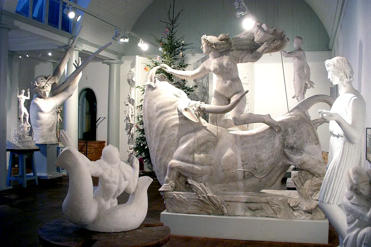 Interior of sculptor Carl Milles’ studio at Millesgården, Stockholm. Photo: Holger.Ellgaard (CC BY-SA 3.0)