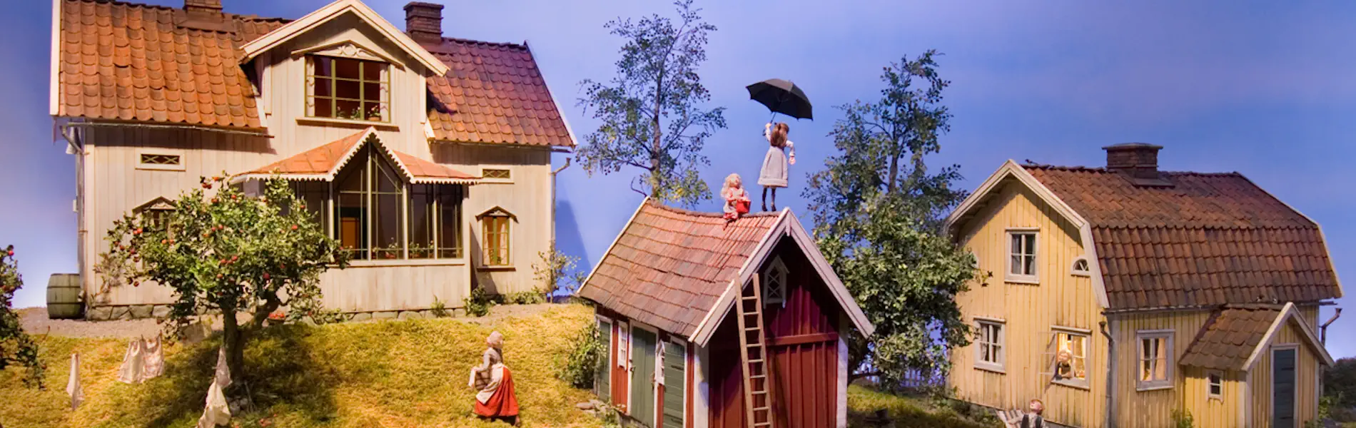 Scene from the Sagotåget Story Train at Junibacken, Stockholm. Photo: Lars Grönwall (Creative Commons)