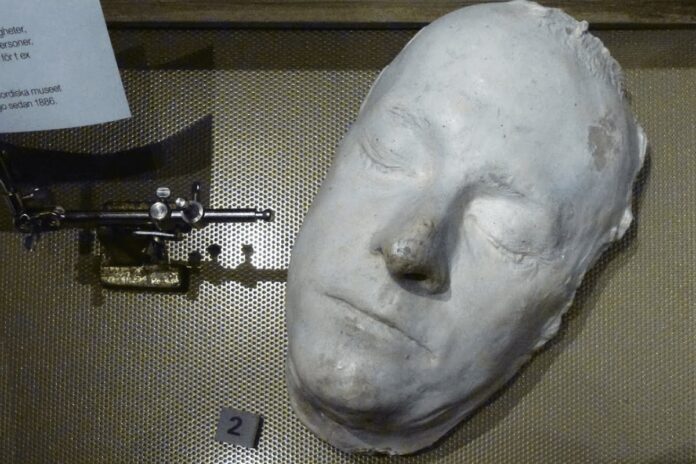 Gustav III's death mask is at the Swedish Police Museum. Photo: Holger.Ellgaard (CC BY-SA 3.0)