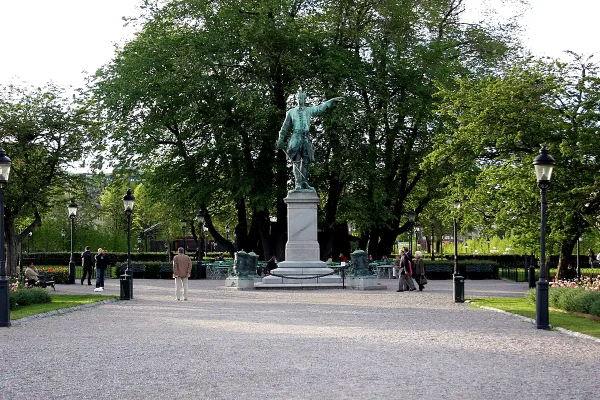 The statue of Karl XII in the southern part of Kungsträdgården in central Stockholm. Photo: Tage Olsin (CC BY-SA 2.0)
