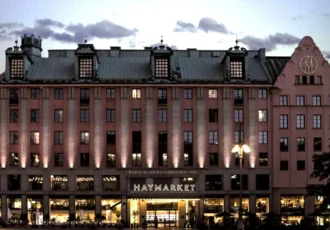 The Scandic Haymarket hotel at Hötorget in central Stockholm.