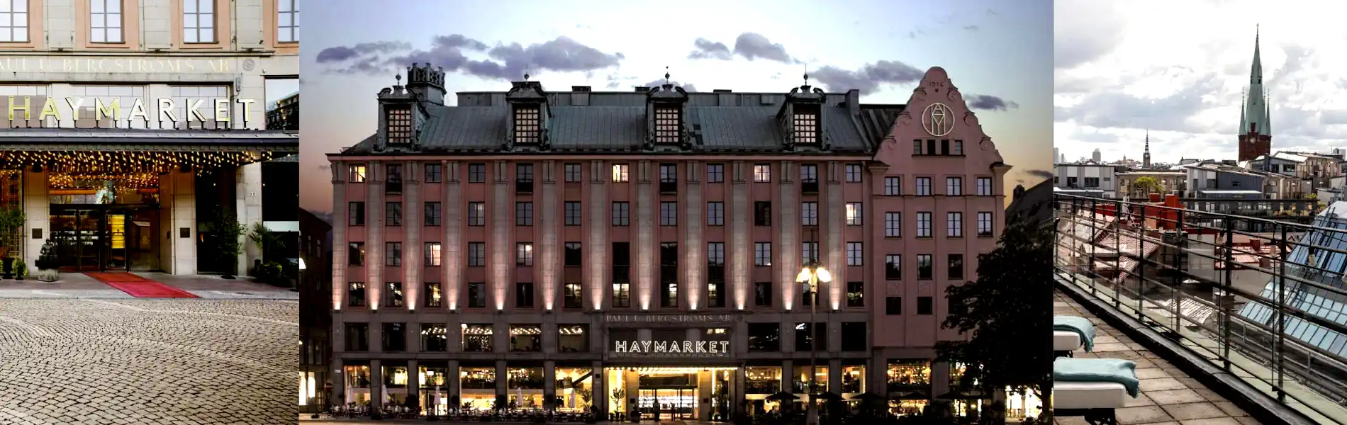 The Scandic Haymarket hotel at Hötorget in central Stockholm.