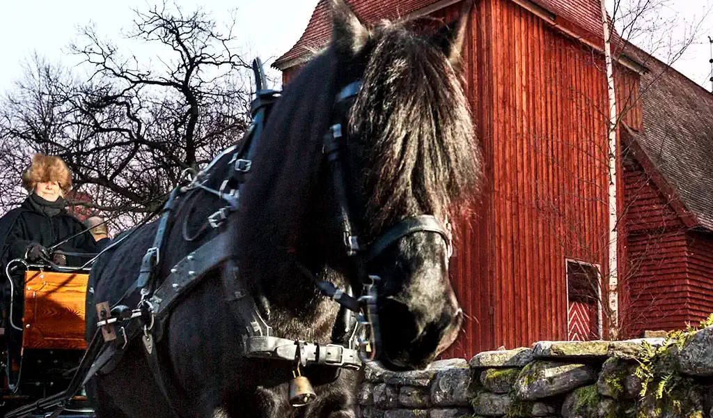 The Christmas market at Skansen offers experiences. Photo: Pernille Tofte/Skansen