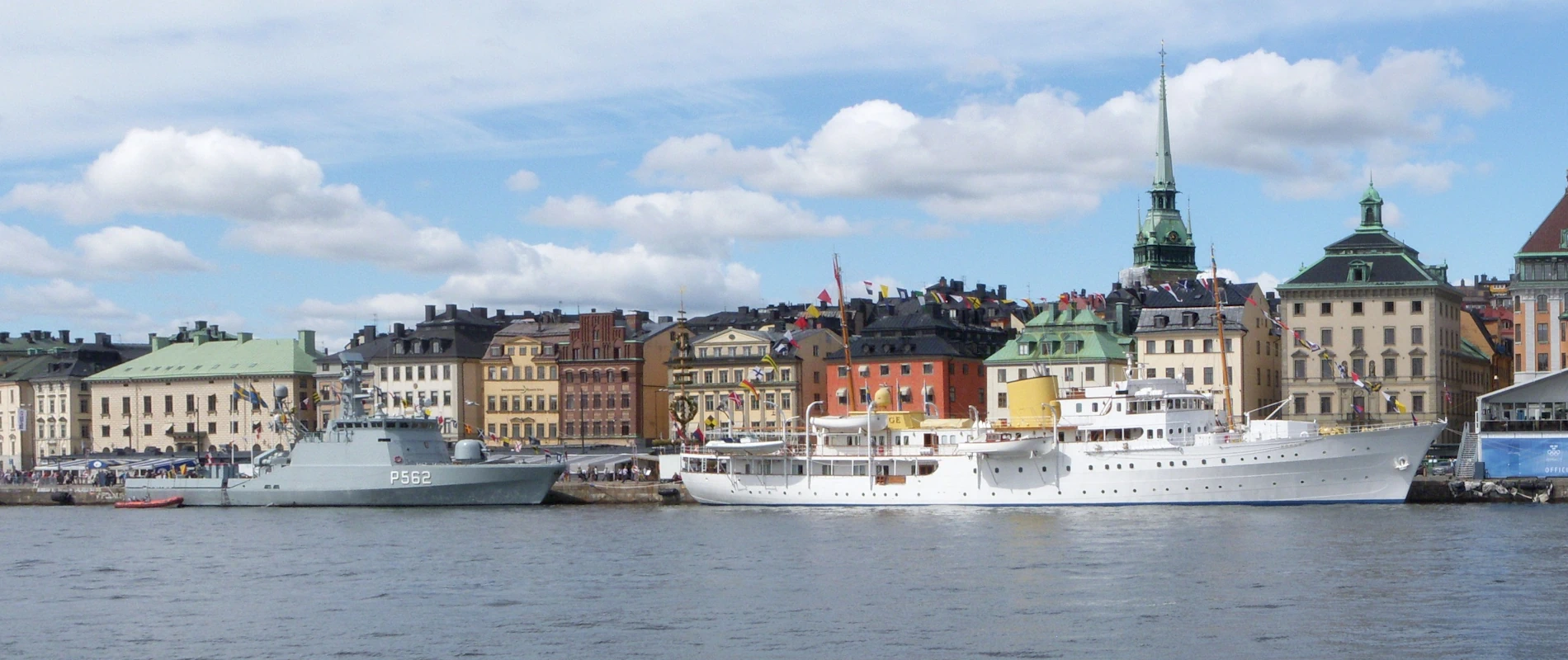 Skeppsbron in central Stockholm.