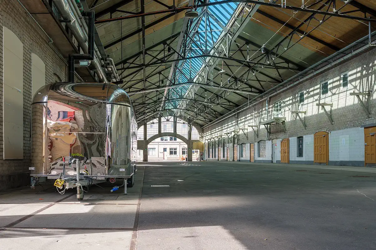 Interior from one of the facilities in the Slakthusområdet district in Stockholm. Photo: ArildV (CC BY-SA 4.0)