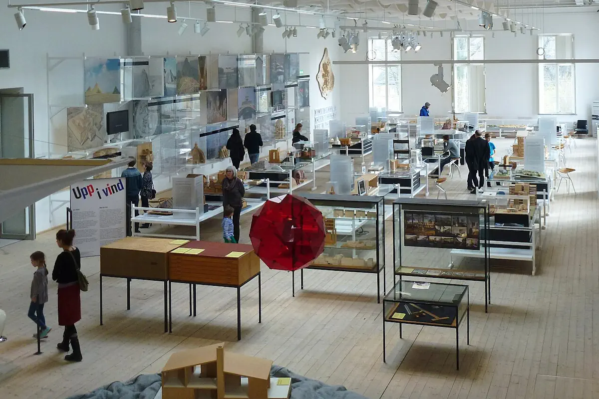 View from the permanent exhibition at ArkDes. Photo: Holger.Ellgaard (CC BY-SA 3.0)