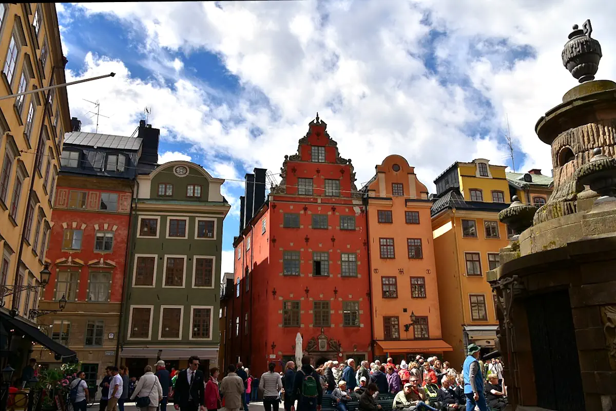 Stortorget in Gamla Stan on a sunny day in June. Photo: Richard Mortel (CC BY 2.0)