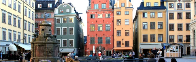 Stortorget in Gamla Stan, view towards the west. The square is Stockholm's oldest. Photo: Øyvind Holmstad (CC BY-SA 3.0)