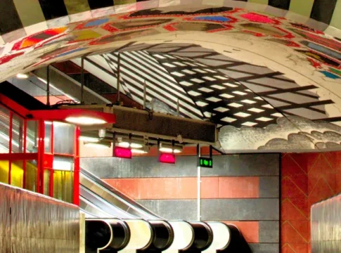 Stockholm Metro Art: The Underground Gallery