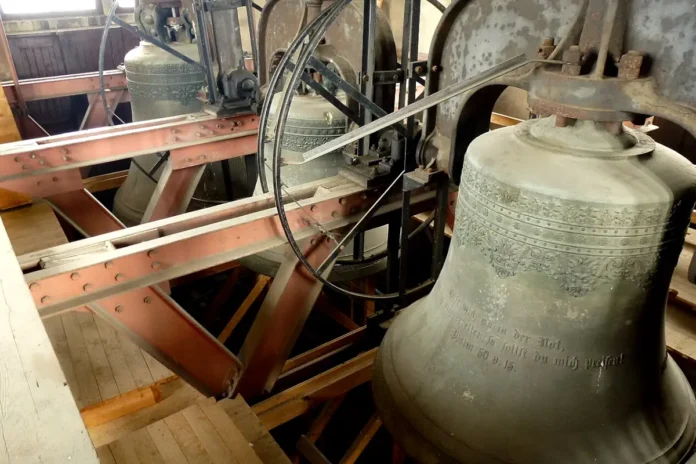 The German Church in Stockholm received new bells in 1884 after the fire in 1878. Photo: Holger.Ellgaard (CC BY-SA 3.0)
