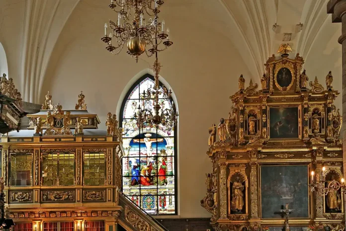 Details from the German Church in Stockholm. Photo: W. Bulach (CC BY-SA 4.0)
