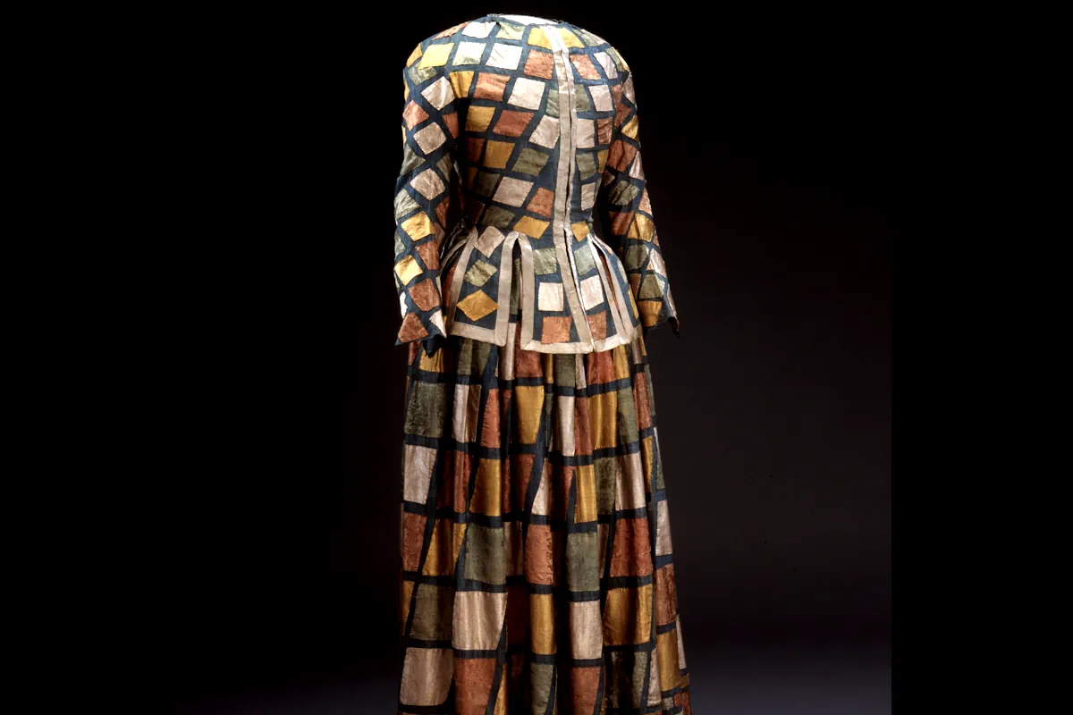 Harlequin costume likely worn by Ulrika Eleonora at a masquerade. Photo: Livrustkammaren/Public domain