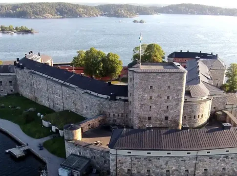 The Vaxholm Fortress seen from the east. Photo: Melen72 (CC BY-SA 3.0).