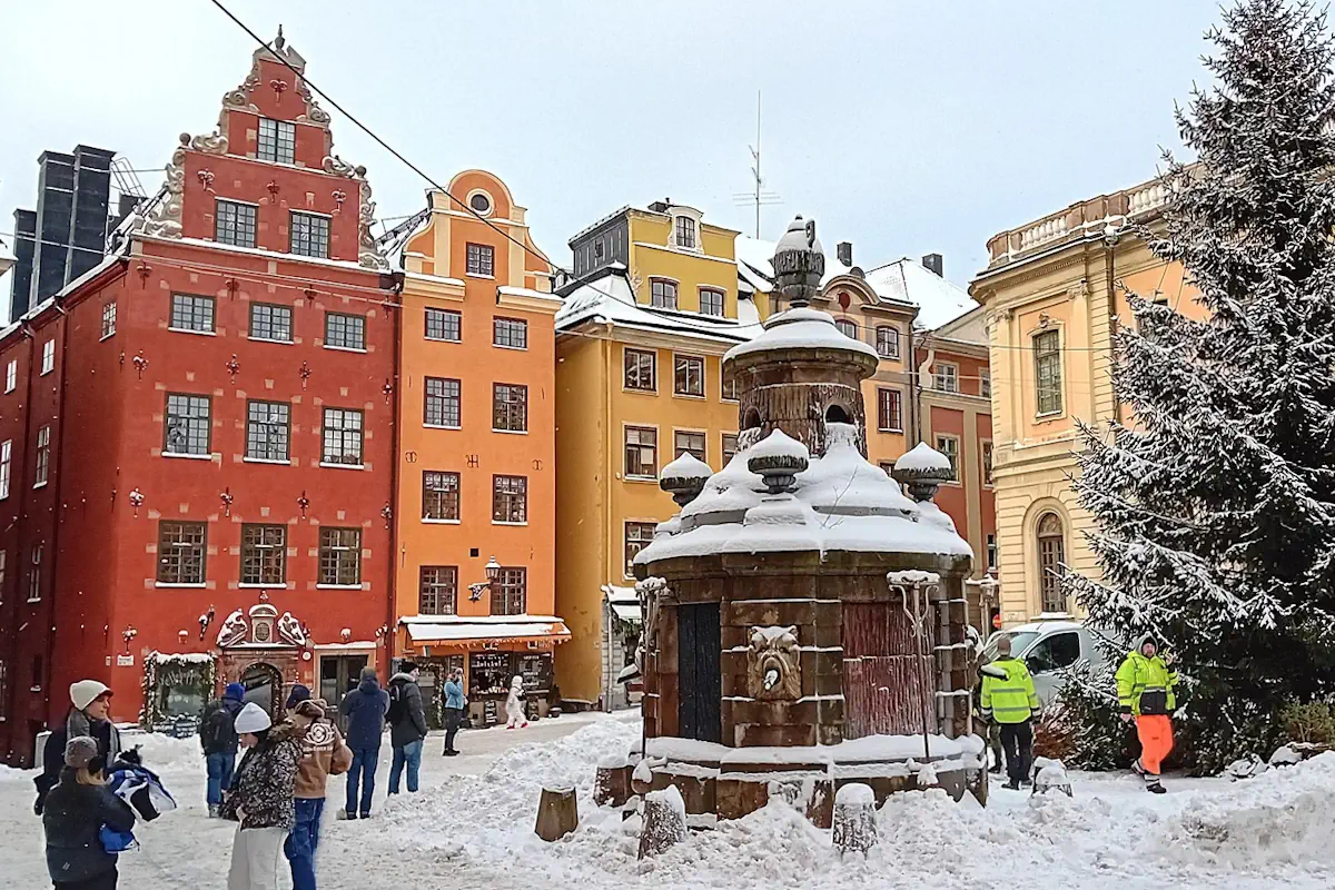 Stortorget remains a beautiful and engaging place to experience even in winter.